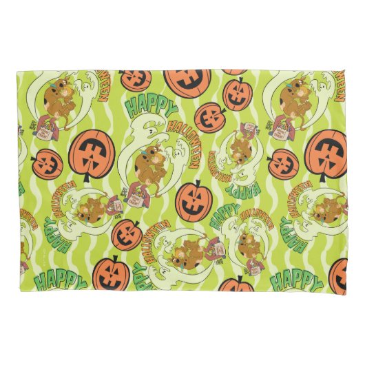 Scooby-Doo | Gelukkig Halloween patroon Kussensloop (Voorkant)