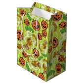 Scooby-Doo | Gelukkig Halloween patroon Medium Cadeauzakje (Achterkant Gekanteld)