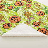 Scooby-Doo | Gelukkig Halloween patroon Sherpa Deken (3/4)