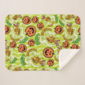 Scooby-Doo | Gelukkig Halloween patroon Sherpa Deken (Voorkant (horizontaal))