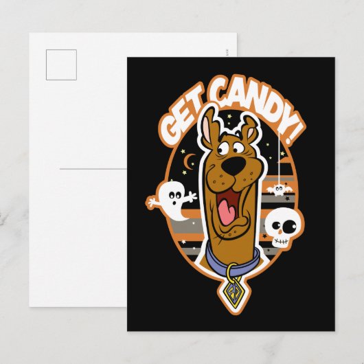 Scooby-Doo | Get Candy! Briefkaart (Voorkant / Achterkant)