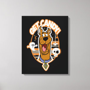 Scooby-Doo   Get Candy! Canvas Afdruk