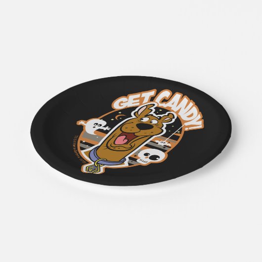 Scooby-Doo | Get Candy! Papieren Bordje (Gekanteld)