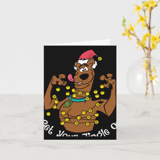 Scooby Doo Get Your Jingle On  Kaart (Gele Bloem)