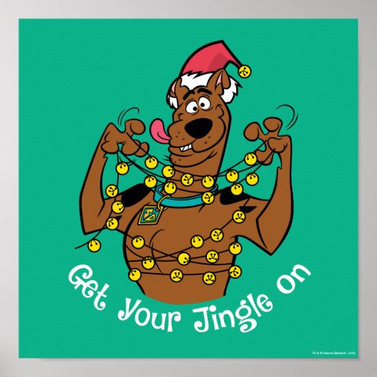 Scooby-Doo "Get Your Jingle On" Poster (Voorkant)