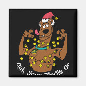 Scooby Doo Get Your Jingle On T Shirt Magneet (Voorkant)