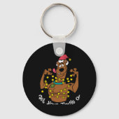 Scooby Doo Get Your Jingle On T Shirt  Sleutelhanger (Voorkant)