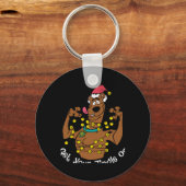 Scooby Doo Get Your Jingle On T Shirt  Sleutelhanger (Voorkant)