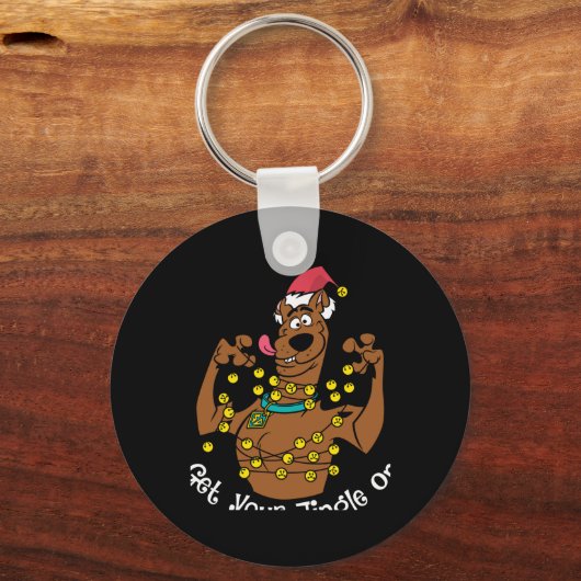Scooby Doo Get Your Jingle On T Shirt  Sleutelhanger (Voorkant)