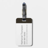 Scooby-Doo Ghost Looking for Shaggy & Scooby Bagagelabel (Achterkant verticaal)