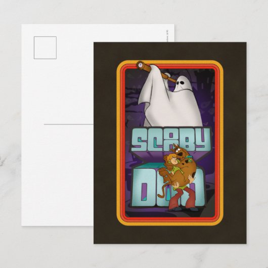 Scooby-Doo | Ghost Zoekt Shaggy & Scooby Briefkaart (Voorkant / Achterkant)