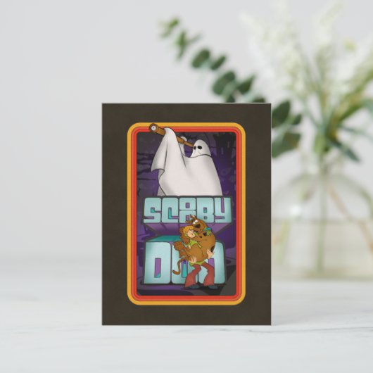 Scooby-Doo | Ghost Zoekt Shaggy & Scooby Briefkaart (Staand voorkant)