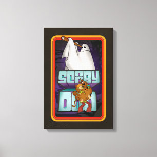 Scooby-Doo   Ghost Zoekt Shaggy & Scooby Canvas Afdruk