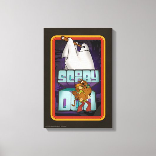 Scooby-Doo | Ghost Zoekt Shaggy & Scooby Canvas Afdruk (Voorkant)