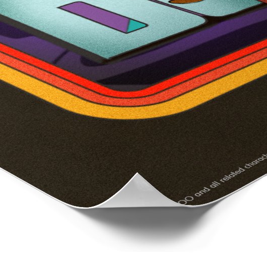 Scooby-Doo | Ghost Zoekt Shaggy & Scooby Poster (Hoek)