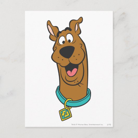 Scooby-Doo glimlachend gezicht Briefkaart (Voorkant)