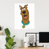 Scooby-Doo glimlachend gezicht Poster (Thuiskantoor)