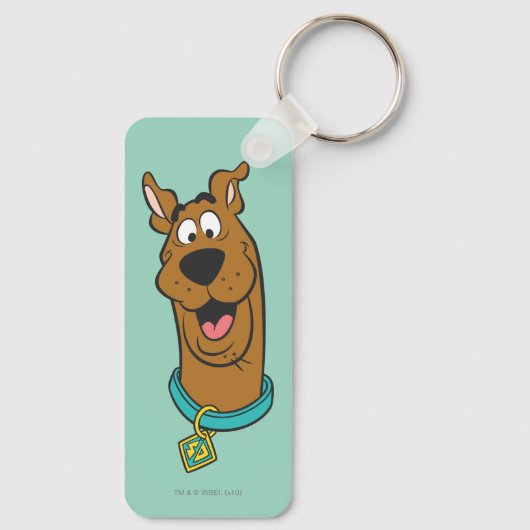 Scooby-Doo glimlachend gezicht Sleutelhanger (Achterkant)
