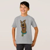 Scooby-Doo glimlachend gezicht T-shirt (Voorkant volledig)