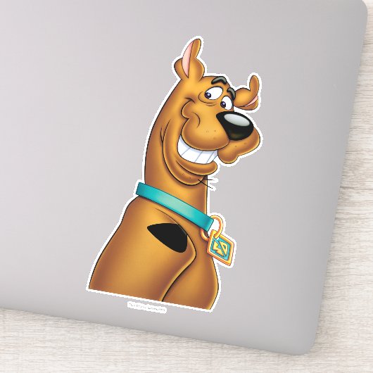 Scooby-Doo Grin Sticker (Detail)
