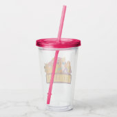 Scooby-Doo | "Groovy Gang" Retro Cartoon Acryl Drinkbeker (Achterkant)