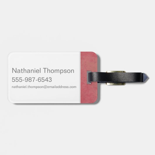 Scooby-Doo | "Groovy Gang" Retro Cartoon Bagagelabel (Achterkant horizontaal)