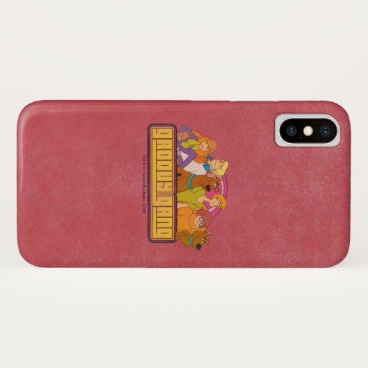Scooby-Doo | "Groovy Gang" Retro Cartoon Case-Mate iPhone Case (Achterkant (horizontaal))