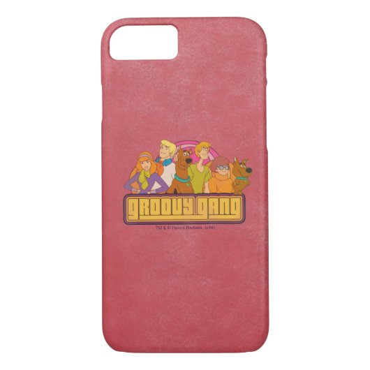 Scooby-Doo | "Groovy Gang" Retro Cartoon Case-Mate iPhone Case (Achterkant)