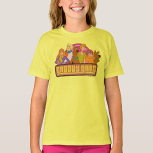 Scooby-Doo   "Groovy Gang" Retro Cartoon Grafisch T-shirt