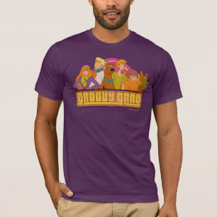 Scooby-Doo "Groovy Gang" Retro Cartoon Grafisch T-shirt