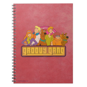 Scooby-Doo "Groovy Gang" Retro Cartoon Notitieboek