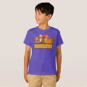 Scooby-Doo | "Groovy Gang" Retro Cartoon T-shirt (Voorkant volledig)