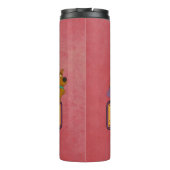 Scooby-Doo | "Groovy Gang" Retro Cartoon Thermosbeker (Achterkant)