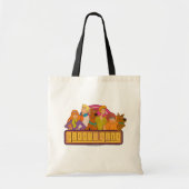 Scooby-Doo | "Groovy Gang" Retro Cartoon Tote Bag (Voorkant)