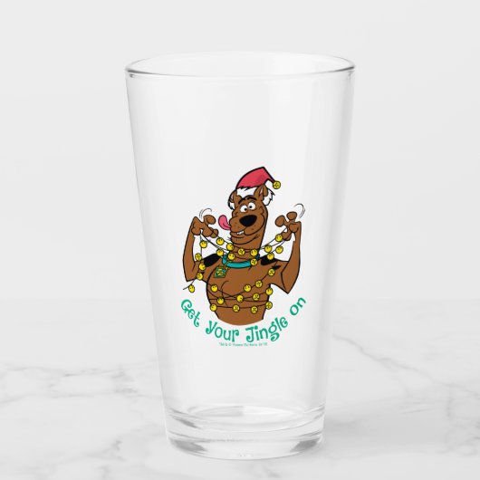 Scooby-Doo "Haal je tandje aan" Glas (Voorkant)