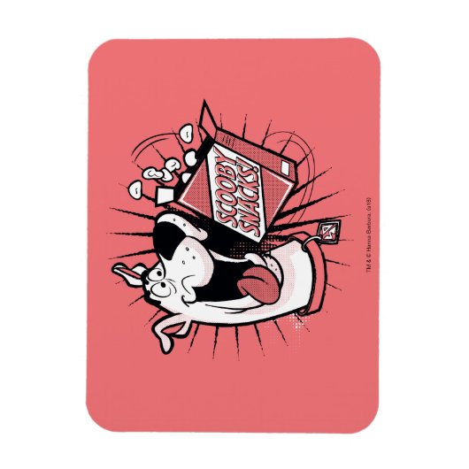 Scooby-Doo Halftone Scooby Snacks Magneet (Verticaal)