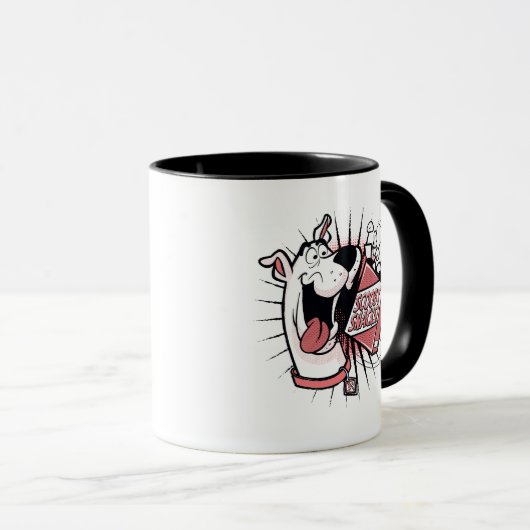 Scooby-Doo Halftone Scooby Snacks Mok (Voorkant rechts)