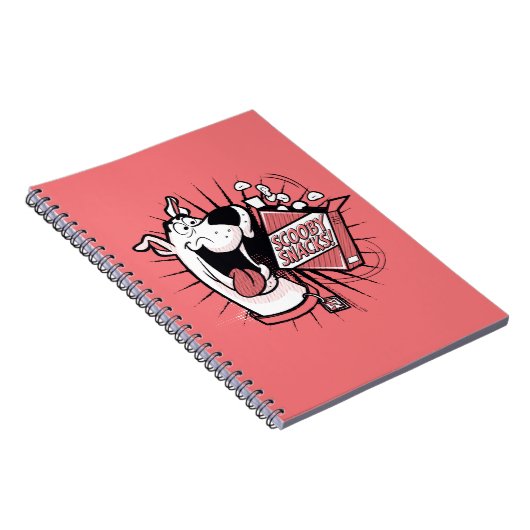 Scooby-Doo Halftone Scooby Snacks Notitieboek (Rechterzijde)
