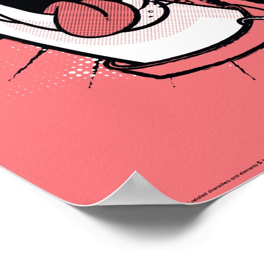 Scooby-Doo Halftone Scooby Snacks Poster (Hoek)