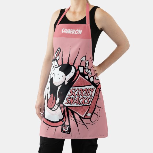 Scooby-Doo Halftone Scooby Snacks Schort (Insitu)