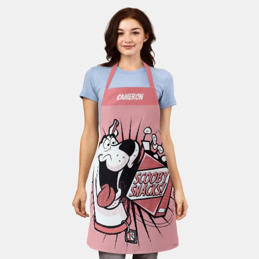 Scooby-Doo Halftone Scooby Snacks Schort (Gedragen)