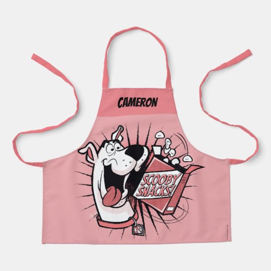 Scooby-Doo Halftone Scooby Snacks Schort (Voorkant)