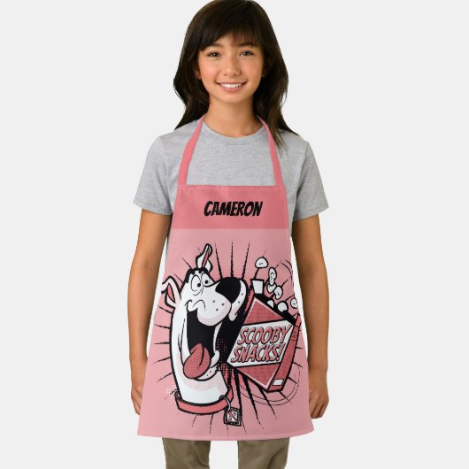 Scooby-Doo Halftone Scooby Snacks Schort (Insitu)