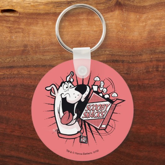 Scooby-Doo Halftone Scooby Snacks Sleutelhanger (Voorkant)