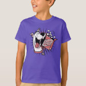 Scooby-Doo Halftone Scooby Snacks T-shirt (Voorkant)