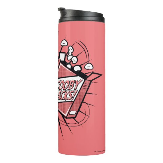 Scooby-Doo Halftone Scooby Snacks Thermosbeker (Geroteerd rechts)