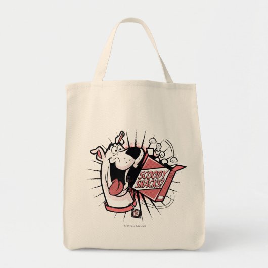 Scooby-Doo Halftone Scooby Snacks Tote Bag (Voorkant)