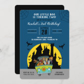 Scooby-Doo | Halloween 2e verjaardag Kaart (Voorkant / Achterkant)