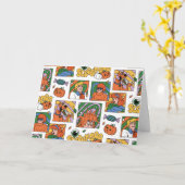 Scooby-Doo Halloween-foto's patroon Kaart (Gele Bloem)