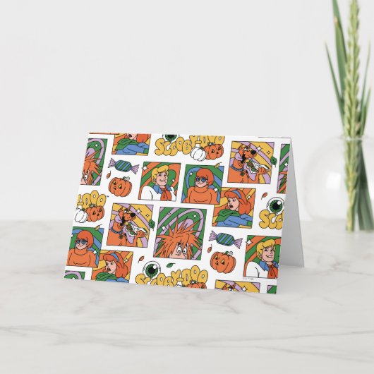 Scooby-Doo Halloween-foto's patroon Kaart (Voorkant)